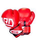 Gants de boxe ANGLAISE AMATEUR Rumble V5 rouge RD boxing
