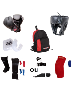 KIT Compétition jeune K1 / Boxe thaÏ unisex + SAC A DOS OFFERT
