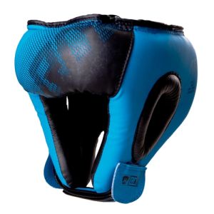 CASQUE BOXE ADULTE V5 FADE BLEU A LACET RD BOXING 