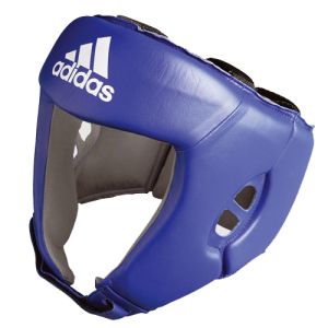 Casque de boxe anglaise bleu Adidas