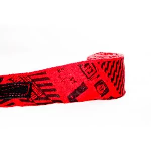 Bandes De Maintien Pro V4 Imprimée Rouge 250 / 350 / 450cm