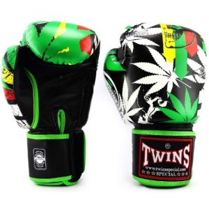 Gants de Boxe cuir FANTASY 3 GRASS TWINS