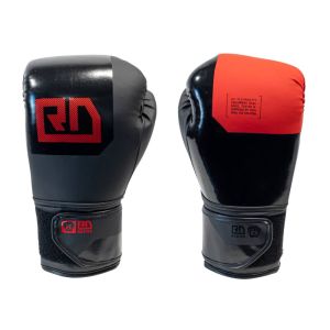 Gants de boxe rumble v6 BLOCK COLOR noir/rouge RD boxing