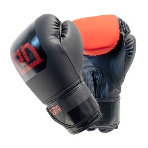 Gants De Boxe Rumble Noir/Rouge BLOCK COLOR V6 RD BOXING