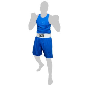 Tenue de Boxe Anglaise Amateur Réversible Debardeur + Short