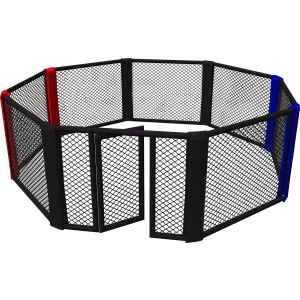 Cage de MMA au sol