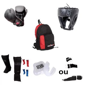 KIT Compétition jeune K1 / Boxe thaÏ unisex + SAC A DOS OFFERT