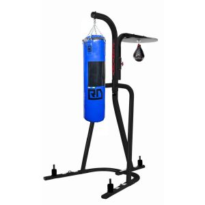 PACK HOME TRAINING: Portique Avec Plateforme De Vitesse + Sac De Frappe 100cm + Poire De Vitesse