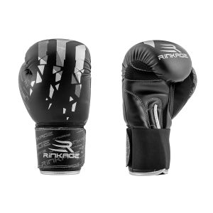 Gants de boxe Enfants Noir/Silver  "RISE" Rinkage