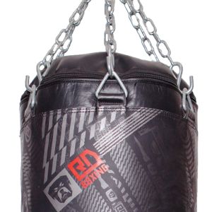 Sac de frappe cuir matelassé lourd v5 rd boxing