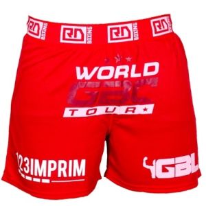 FIGHTER SHORT WGBC #14 rouge-Rouge-S