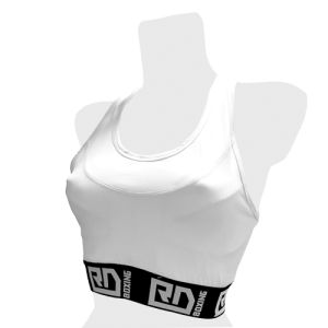 FIGHTER WEAR : Brassière de Protection Pro Model Ltd-Blanc-S