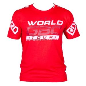 EVENT WEAR : T-shirt respirant WGBC #14 rouge Ltd