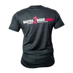 t shirt technique respirant unisex noir