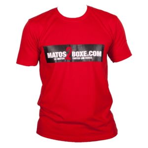 T-shirt coton lifestyle Unisex rouge M2B