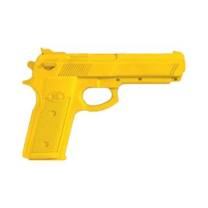 arme de poing fictive self defense jaune