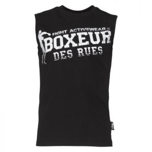Debardeur Boxeur des rues noir