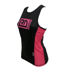 FIGHTER WEAR : Débardeur respirant Féminin Mallaury Kalachnikoff Ltd -Rose-S