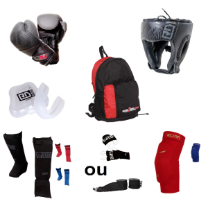 KIT Compétition jeune K1 / Boxe thaÏ unisex + SAC A DOS OFFERT