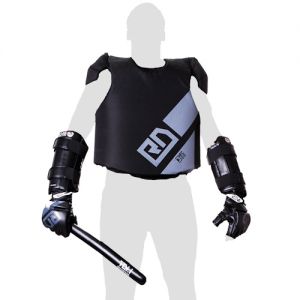 PLASTRON EPG 3HFC, noir, taille XS 