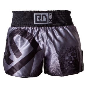 Short thai noir/gris stencil V5 RD Boxing-XL