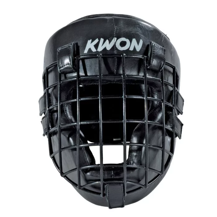 Casque Cuir Avec Grille En Fer Kwon
