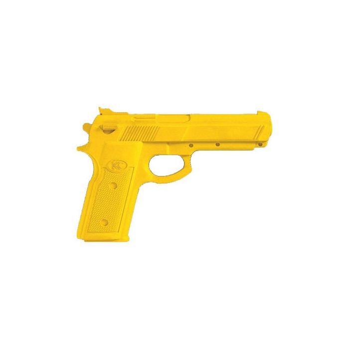 arme de poing fictive self defense jaune