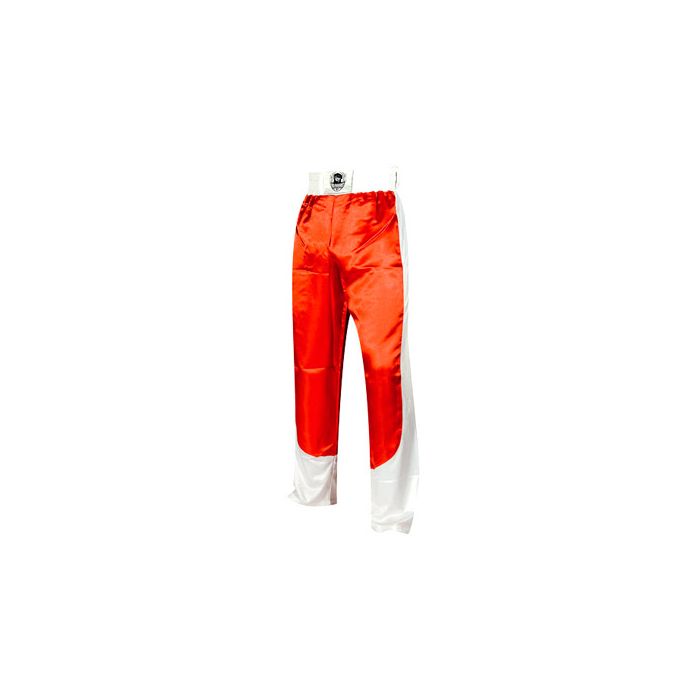 pantalon full contact a bandes stretch junior rouge blanc
