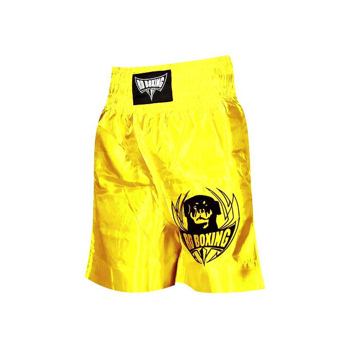 short kick boxing logo jaune - Matos2boxe