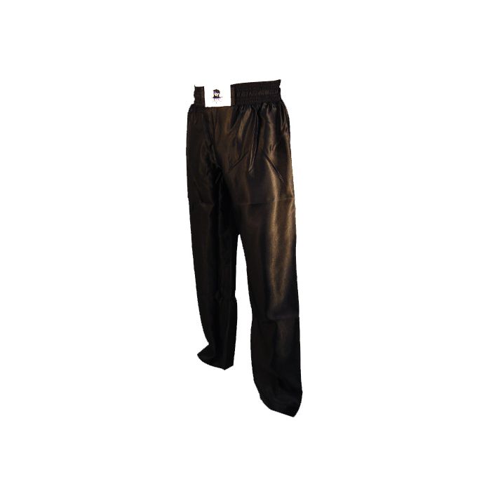 pantalon full contact uni a bandes stretch noir