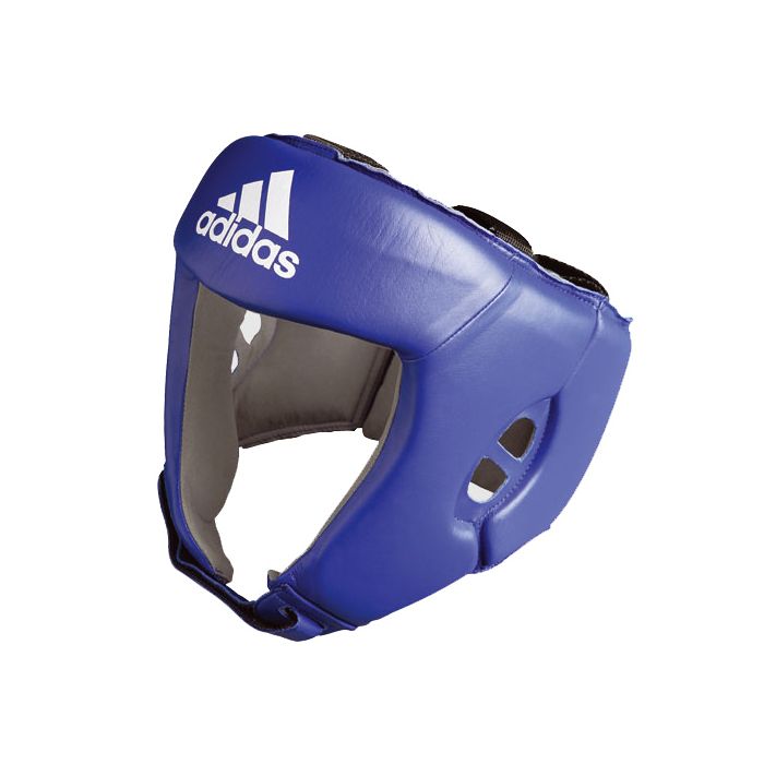 Casque boxe anglaise Adidas aiba bleu - Matos2boxe