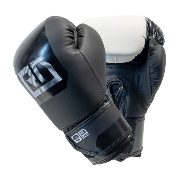 Gants De Boxe Rumble Noir/Blanc BLOCK COLOR V6 RD BOXING