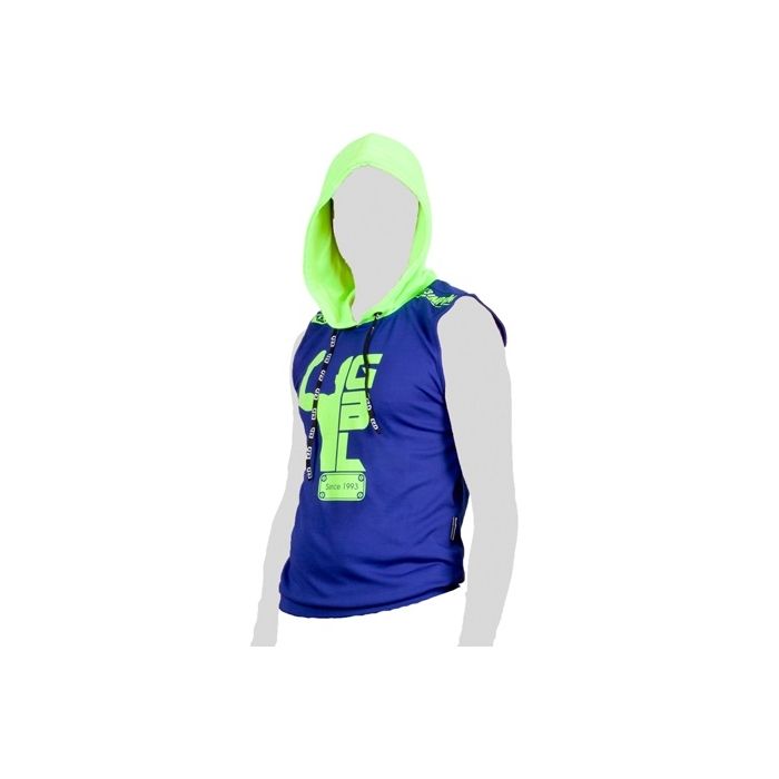T shirt capuche sans manche deals