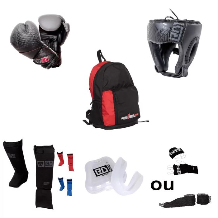 KIT Compétition jeune K1 / Boxe thaÏ unisex + SAC A DOS OFFERT