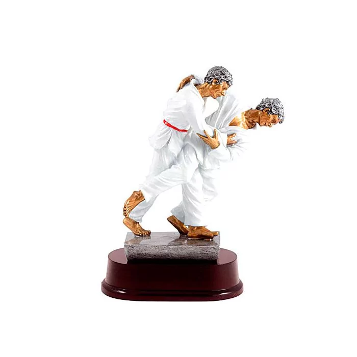 trophee resine judo ashi guruma masculin