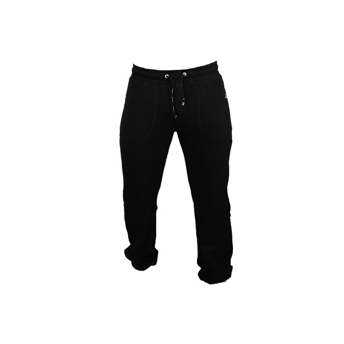 pantalon survet molleton unisex noir