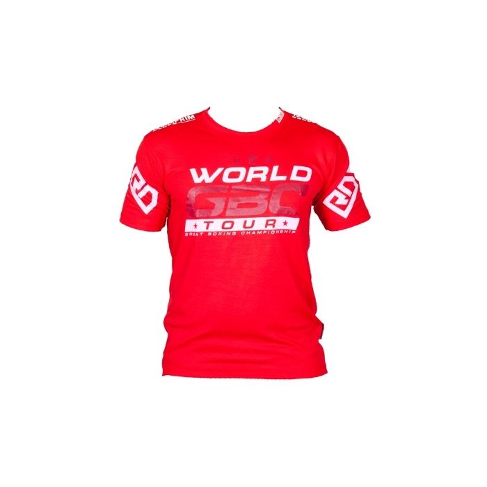 EVENT WEAR : T-shirt respirant WGBC #14 rouge Ltd