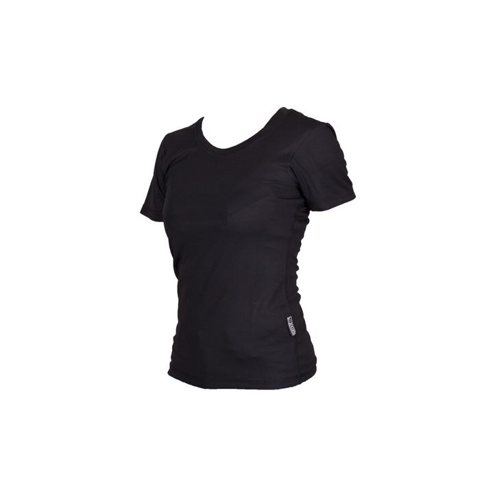 T-shirt technique respirant  Féminin Noir