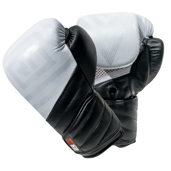 Gants De Boxe Ultimate Cuir Blanc V6 RD BOXING