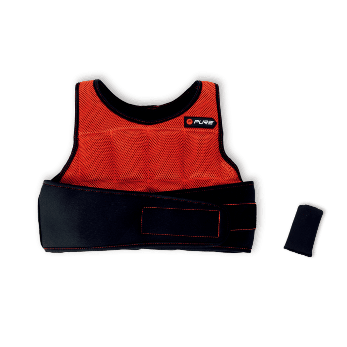 VESTE LESTEE rouge/noir Pure2Improve - Matos2boxe