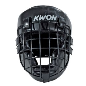 Casque Cuir Avec Grille En Fer Kwon