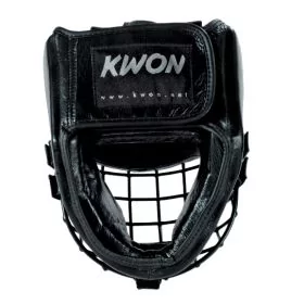 Casque Cuir Avec Grille En Fer Kwon