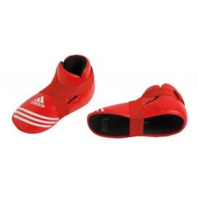 protege pied full contact rouge Adidas