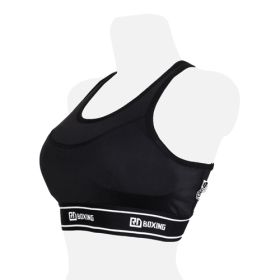 Protège Poitrine Féminine V4 "brassière + coques" NOIR RDboxing