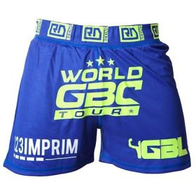 PERSO CLUB: Short Performer Pieds-Poings-Bleu-M