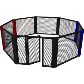 Cage de MMA au sol