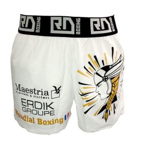 FIGHTER WEAR : short performer Pro Model Ltd-Blanc-S