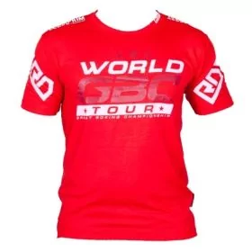 EVENT WEAR : T-shirt respirant WGBC #14 rouge Ltd