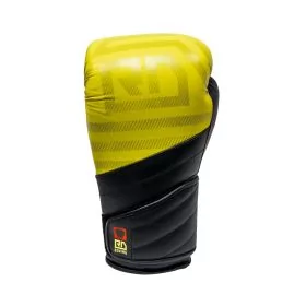 Gants De Boxe Ultimate Cuir Jaune V6 RD BOXING