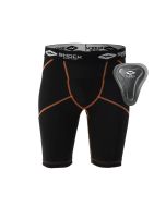 SHORT COMPRESSION SHOCK DOCTOR FEMME AVEC PROTECTION PELVIENNE